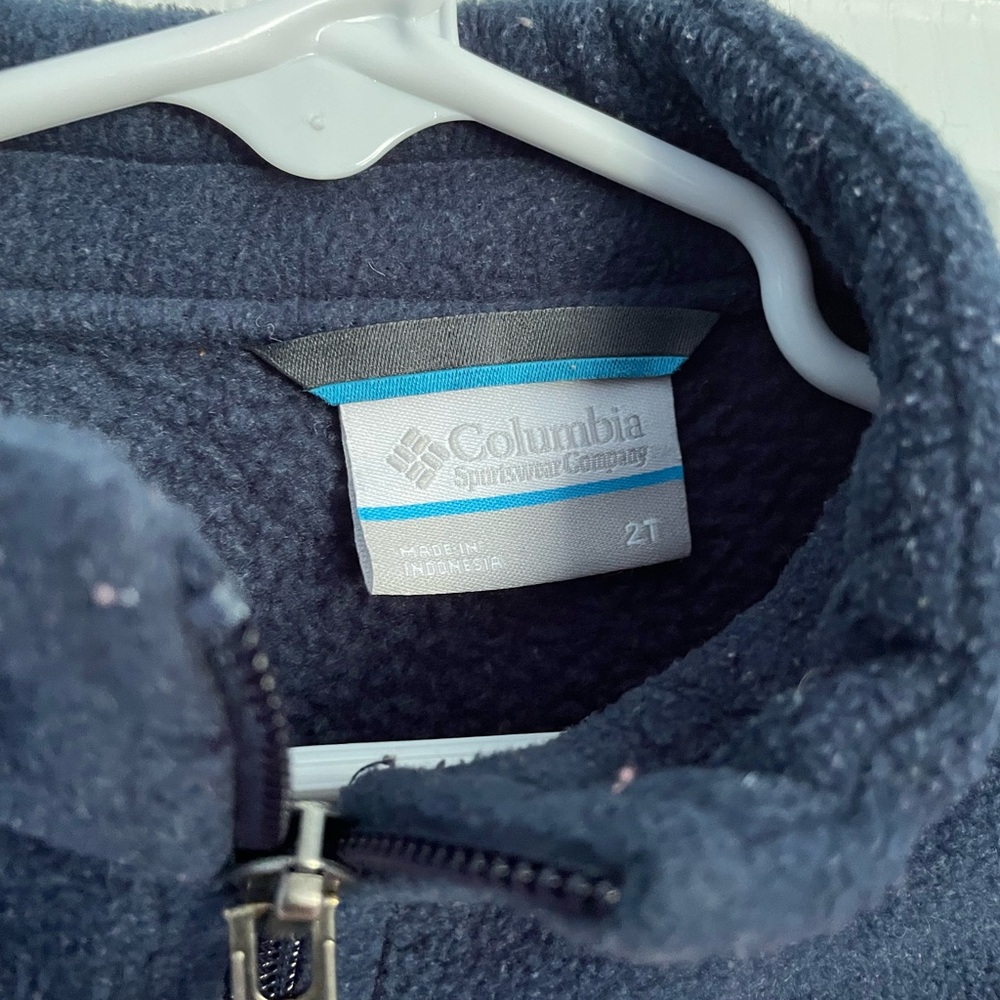 Kid's Columbia Fleece Jacket - Picture 2 of 3